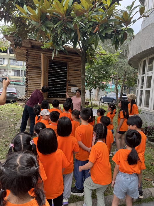 113學年度「全民原教」文心幼兒園穀倉解說導覽推廣圖片