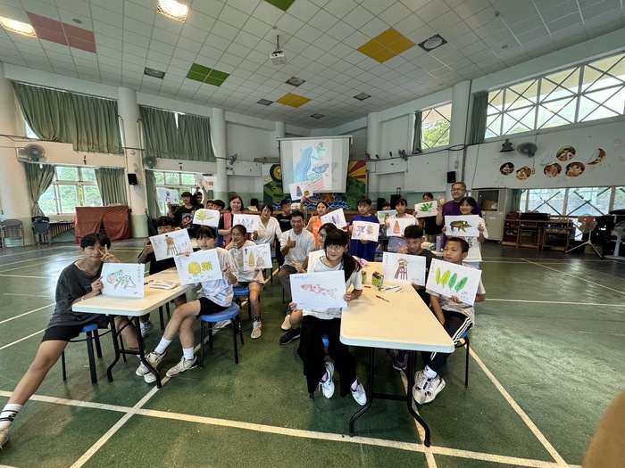 113學年度計畫3-3「酷炫原民小子展能」才藝分享巡迴講座1140523圖片